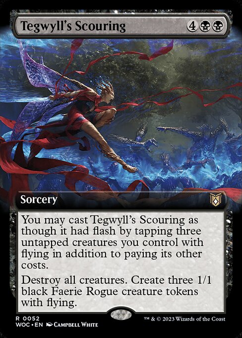 Escorraçamento de Tegwyll — Wilds of Eldraine Commander 52