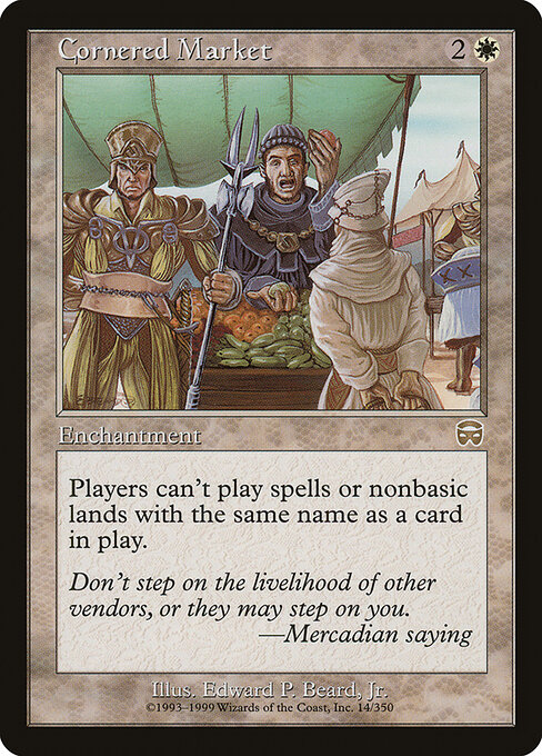 Nicho de Mercado — Mercadian Masques 14