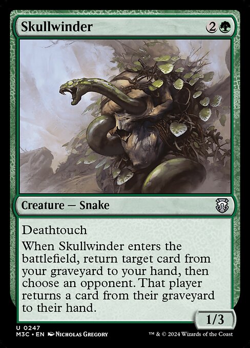 Serpente da Caveira — Modern Horizons 3 Commander 247