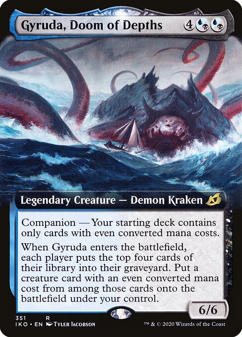 Gyruda, Ruína das Profundezas — Ikoria: Lair of Behemoths 351