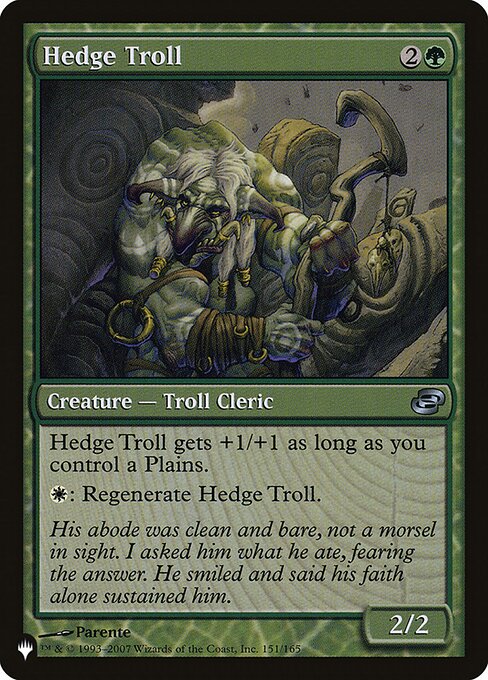 Trol de Cerco — The List PLC-151