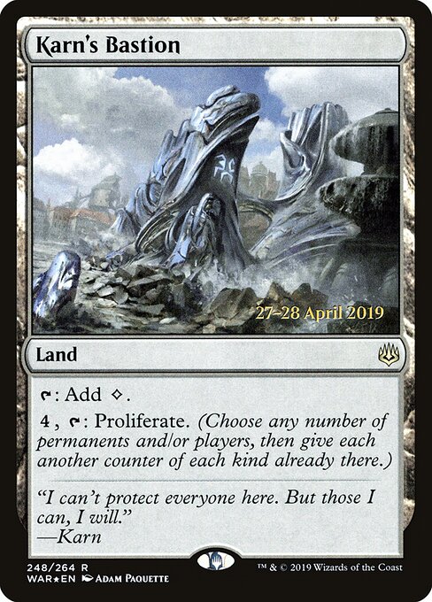 Bastião de Karn — War of the Spark Promos 248s