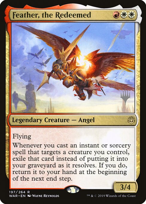 Pluma, a Redimida — War of the Spark Promos 197p