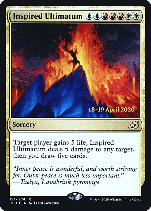 Ultimato Inspirado — Ikoria: Lair of Behemoths Promos 191s