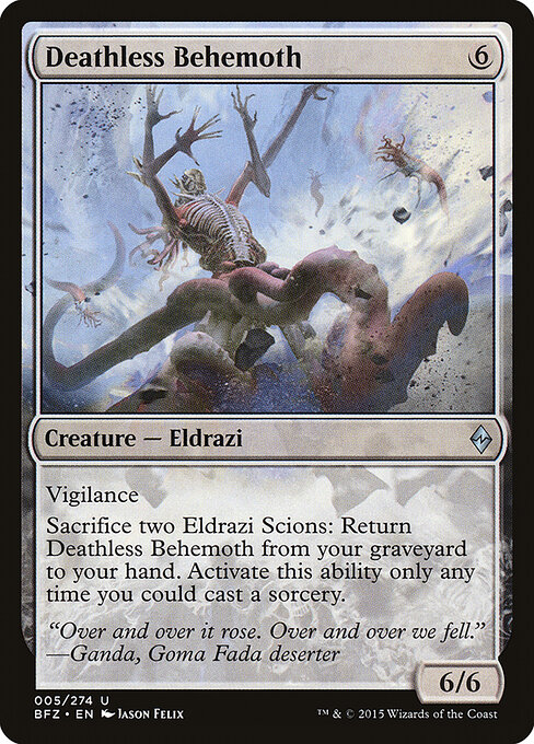 Behemoth Imortal — Battle for Zendikar 5