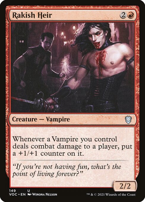Herdeiro Libertino — Crimson Vow Commander 149