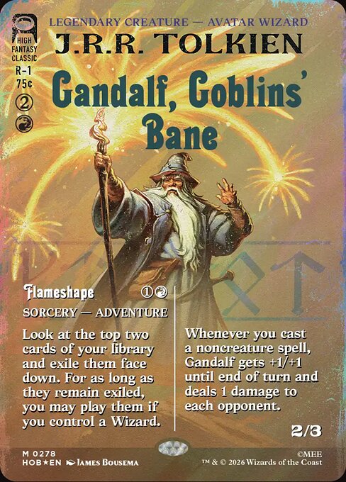 Gandalf, Goblins' Bane // Flameshape — The Hobbit 278