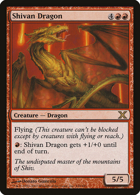 Dragão de Shiva — Tenth Edition 230