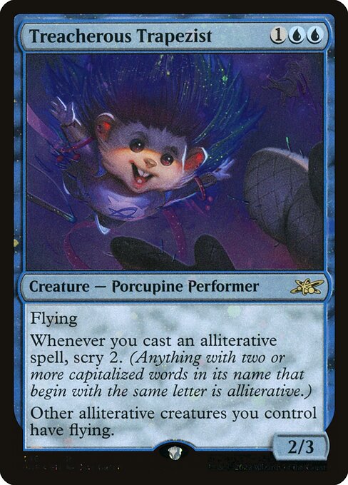 Treacherous Trapezist — Unfinity 346