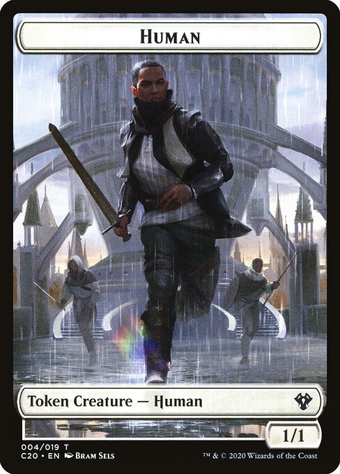 Human — Commander 2020 Tokens 4