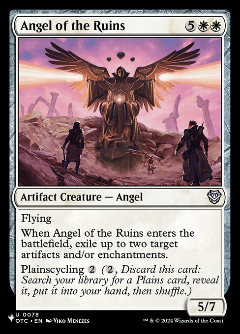 Anjo das Ruínas — The List OTC-78