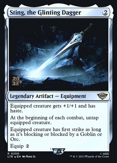 Ferroada, o Punhal Reluzente — Tales of Middle-earth Promos 250s