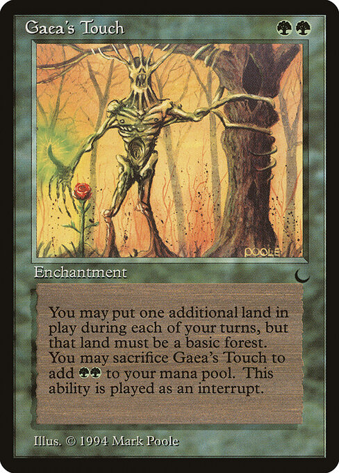 Gaea's Touch — The Dark 77