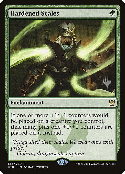 Escamas Endurecidas — Khans of Tarkir Promos 133p