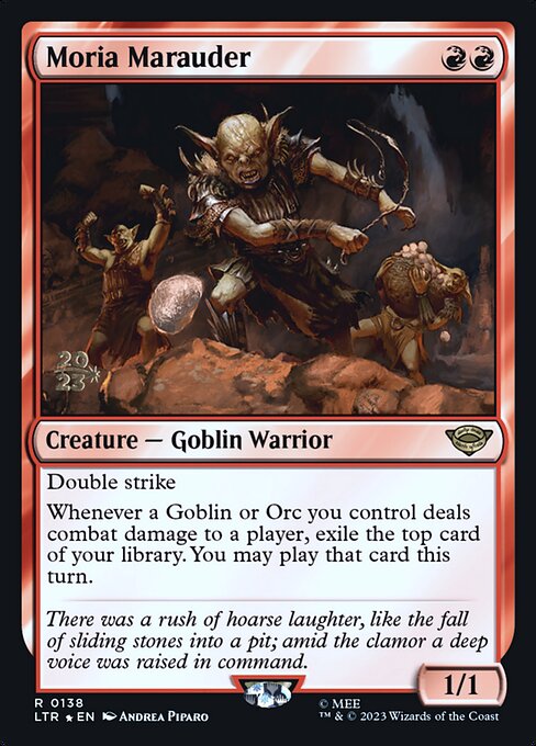 Saqueador de Moria — Tales of Middle-earth Promos 138s