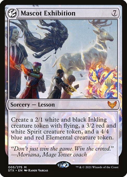 Exibição de Mascotes — Strixhaven: School of Mages Promos 5p