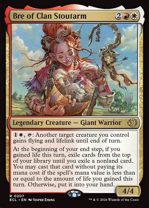 Bre of Clan Stoutarm — Lorwyn Eclipsed Promos 207p