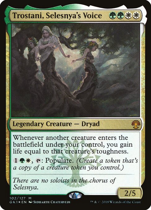 Trostani, Voz dos Selesnya — GRN Guild Kit 102