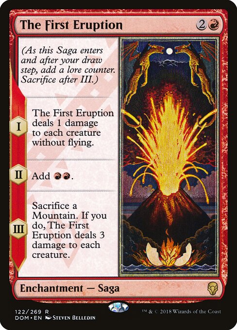 A Primeira Erupção — Dominaria 122