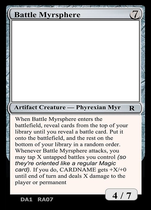 Battle Myrsphere — Unknown Event RA07a