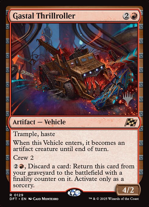 Gastal Thrillroller — Aetherdrift Promos 129p