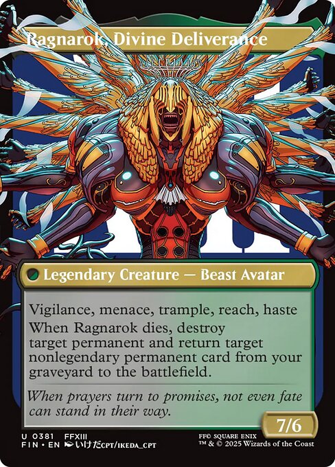 Ragnarok, Divine Deliverance — Final Fantasy 381b