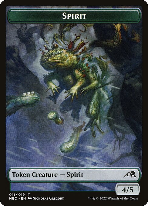 Spirit — Kamigawa: Neon Dynasty Tokens 11