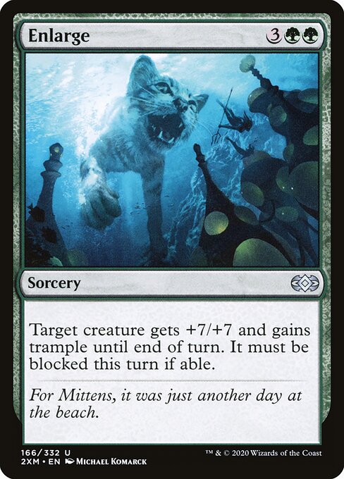 Aumentar — Double Masters 166