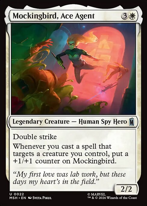 Mockingbird, Ace Agent — Marvel Super Heroes 22