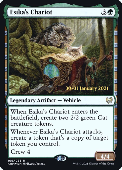 Carruagem de Esika — Kaldheim Promos 169s