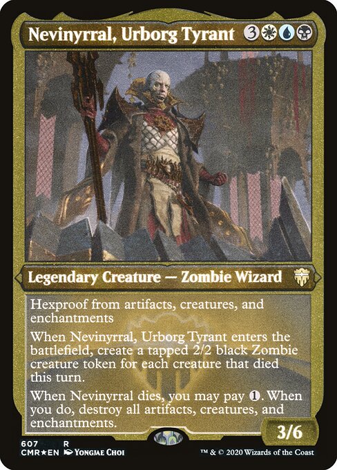 Nevinyrral, Tirano de Urborg — Commander Legends 607