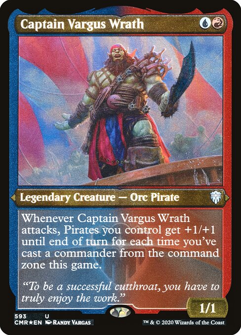 Capitão Vargus Ira — Commander Legends 593