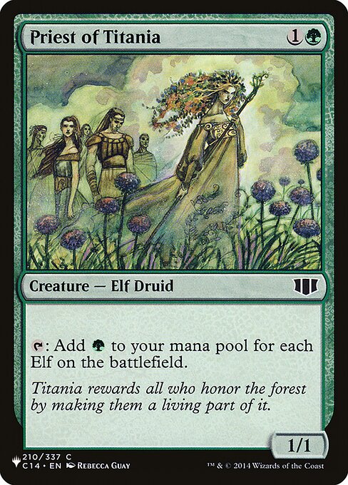 Sacerdote de Titânia — The List C14-210