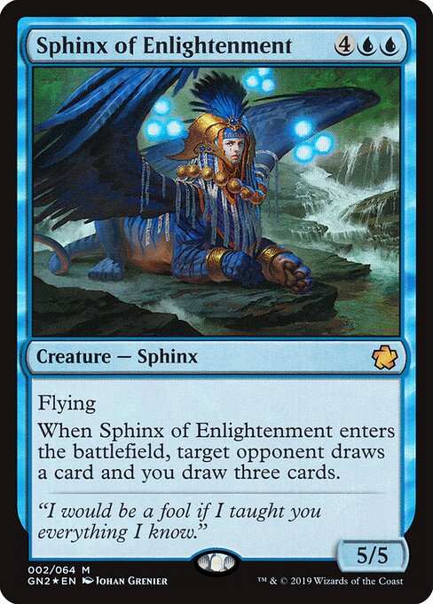 Sphinx of Enlightenment — Game Night 2019 2