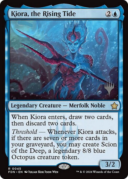 Kiora, the Rising Tide — Foundations Promos 45p
