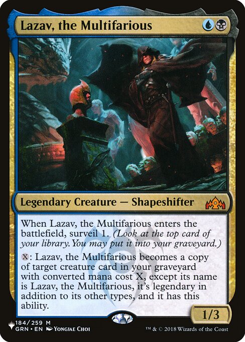 Lazav, o Multifário — The List GRN-184