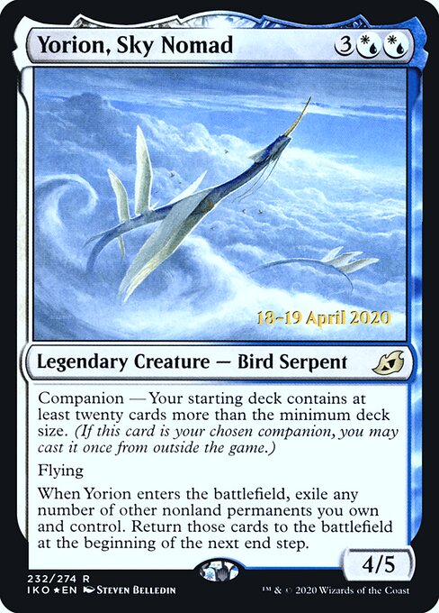 Yorion, Nômade Celeste — Ikoria: Lair of Behemoths Promos 232s