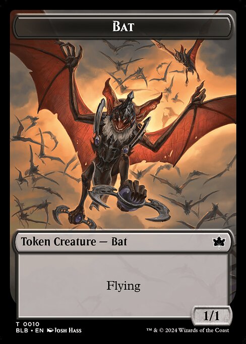Bat — Bloomburrow Tokens 10