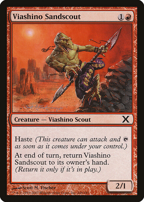 Batedor das Areias Viashino — Tenth Edition 246