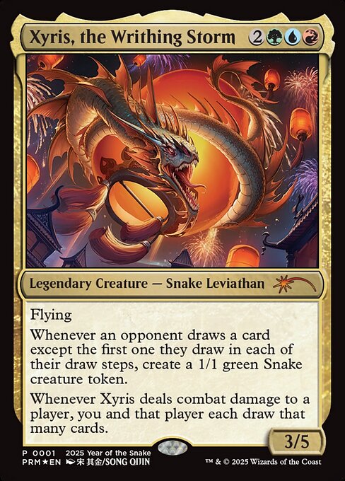 Xyris, a Tempestade Serpenteante — Year of the Snake 2025 1