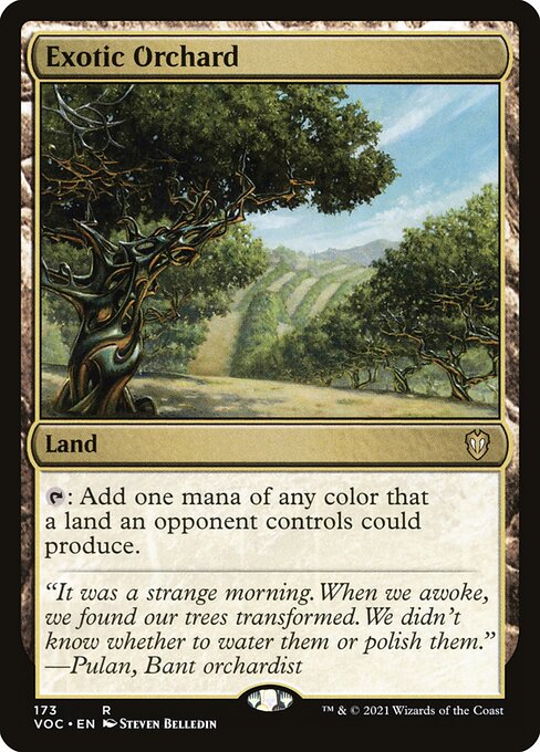 Pomar Exótico — Crimson Vow Commander 173