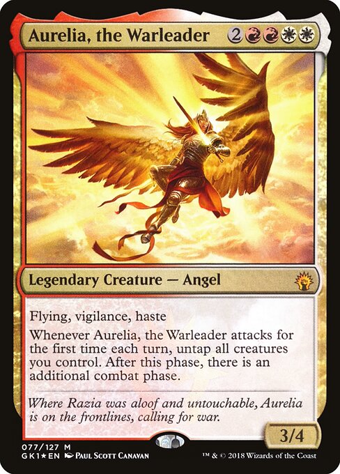 Aurélia, Líder de Guerra — GRN Guild Kit 77