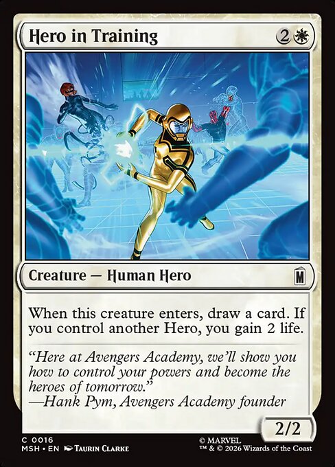 Hero in Training — Marvel Super Heroes 16