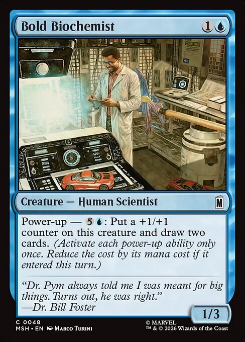 Bold Biochemist — Marvel Super Heroes 48