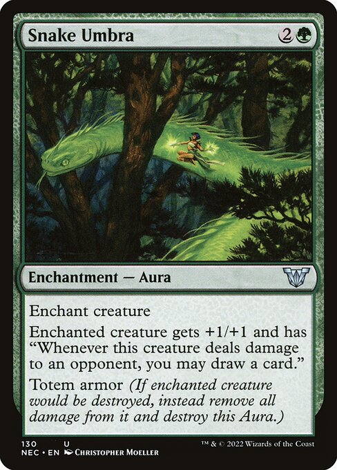 Sombra de Cobra — Neon Dynasty Commander 130