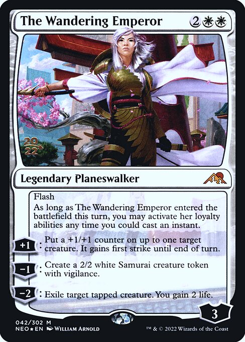 A Imperatriz Errante — Kamigawa: Neon Dynasty Promos 42s