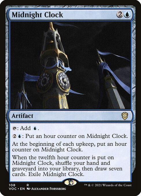 Relógio da Meia-noite — Crimson Vow Commander 108