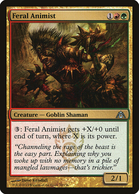 Animista Bestial — Dragon's Maze 70