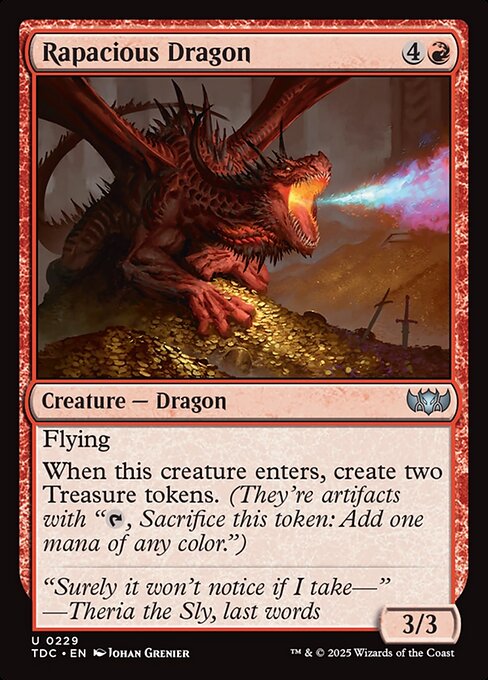 Dragão Edaz — Tarkir: Dragonstorm Commander 229