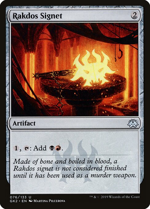 Sinete Rakdos — RNA Guild Kit 76